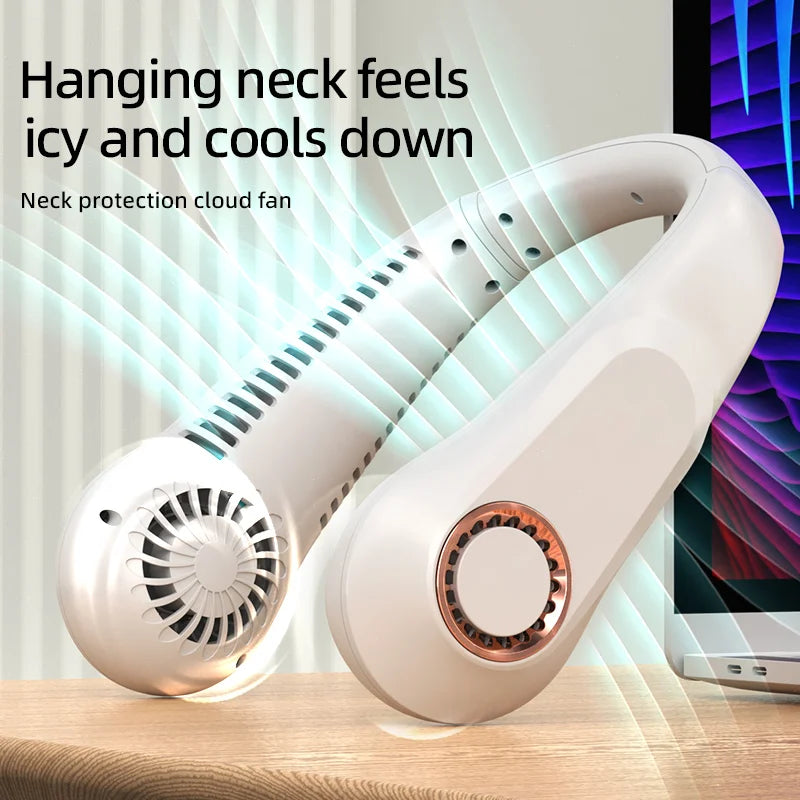 Kaze Neck Fan | Hands-Free Bladeless Portable Cooling Fan