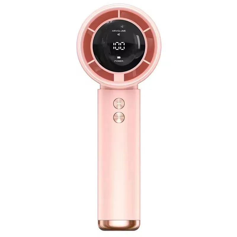 Kaze Handheld Turbo Fan — 100 Speeds | Zero Sweat