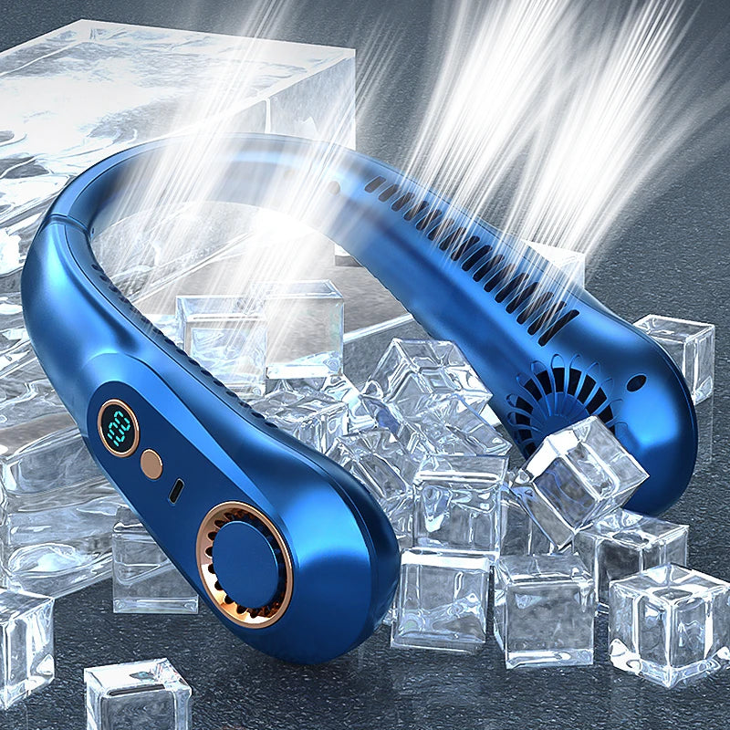 Kaze Neck Fan | Hands-Free Bladeless Portable Cooling Fan